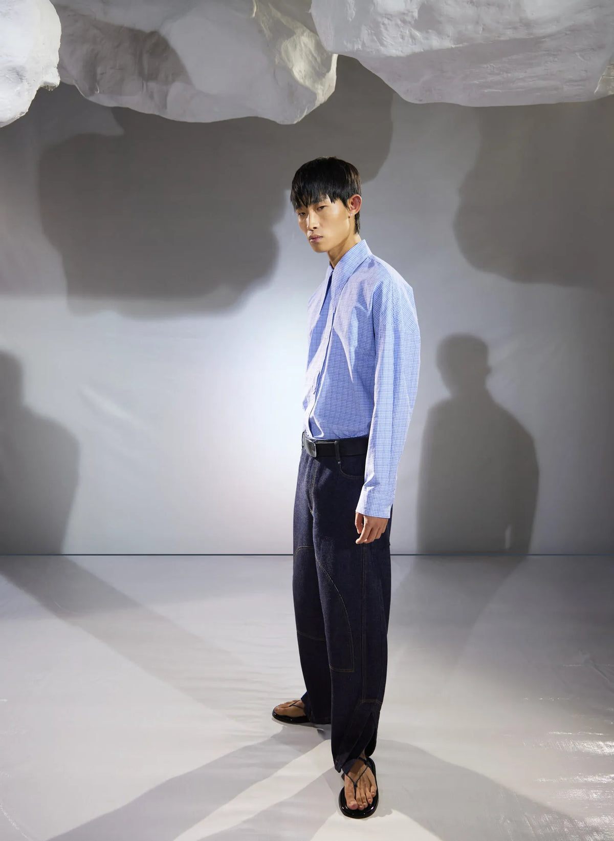 Franklin Oversized Shirt With Hem Detail