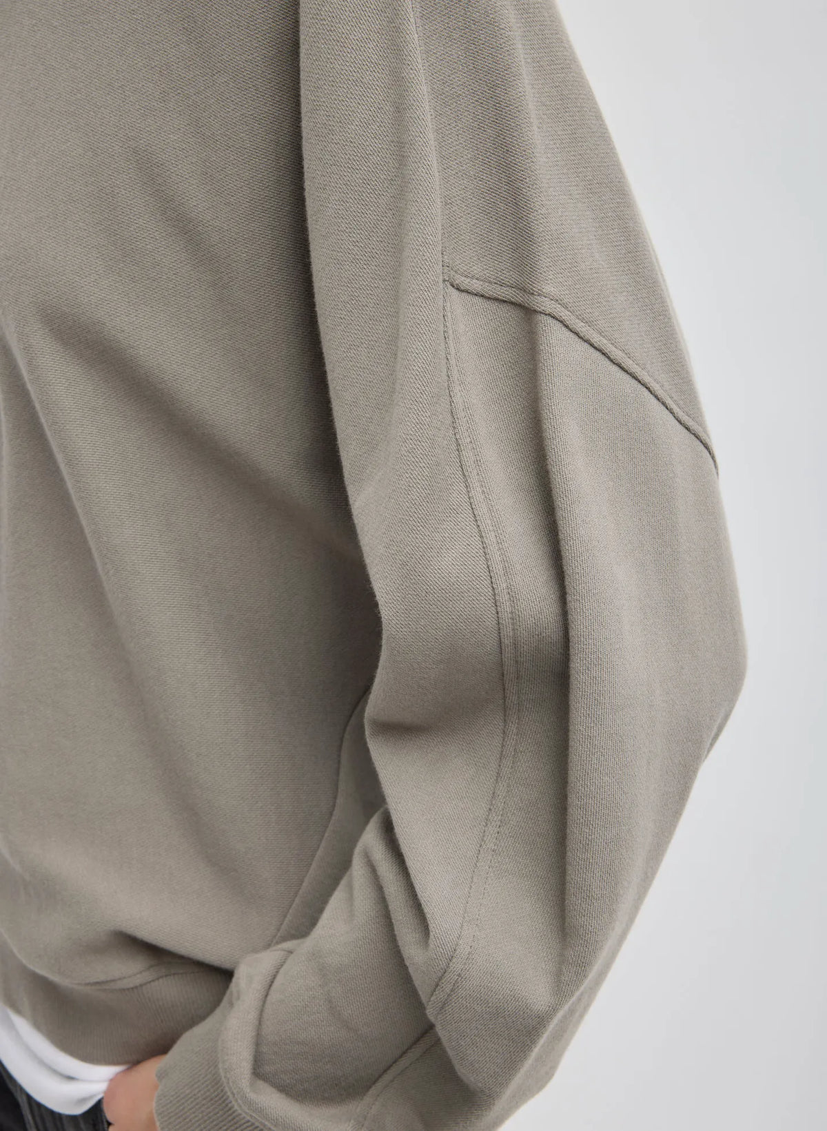 Light Weight Sweatshirting Crewneck Sweatshirt