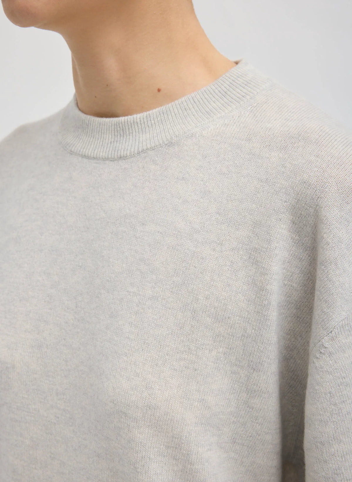 Washable Cashmere Oversized Easy T-Shirt