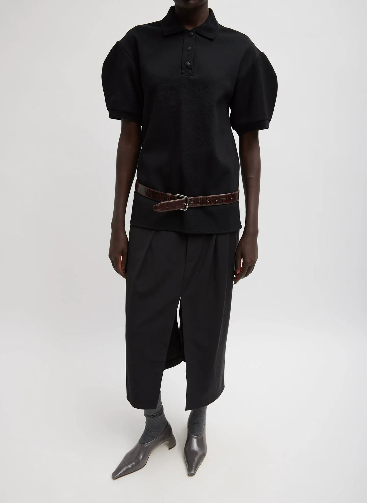 Luxe Pique Polo Shirt