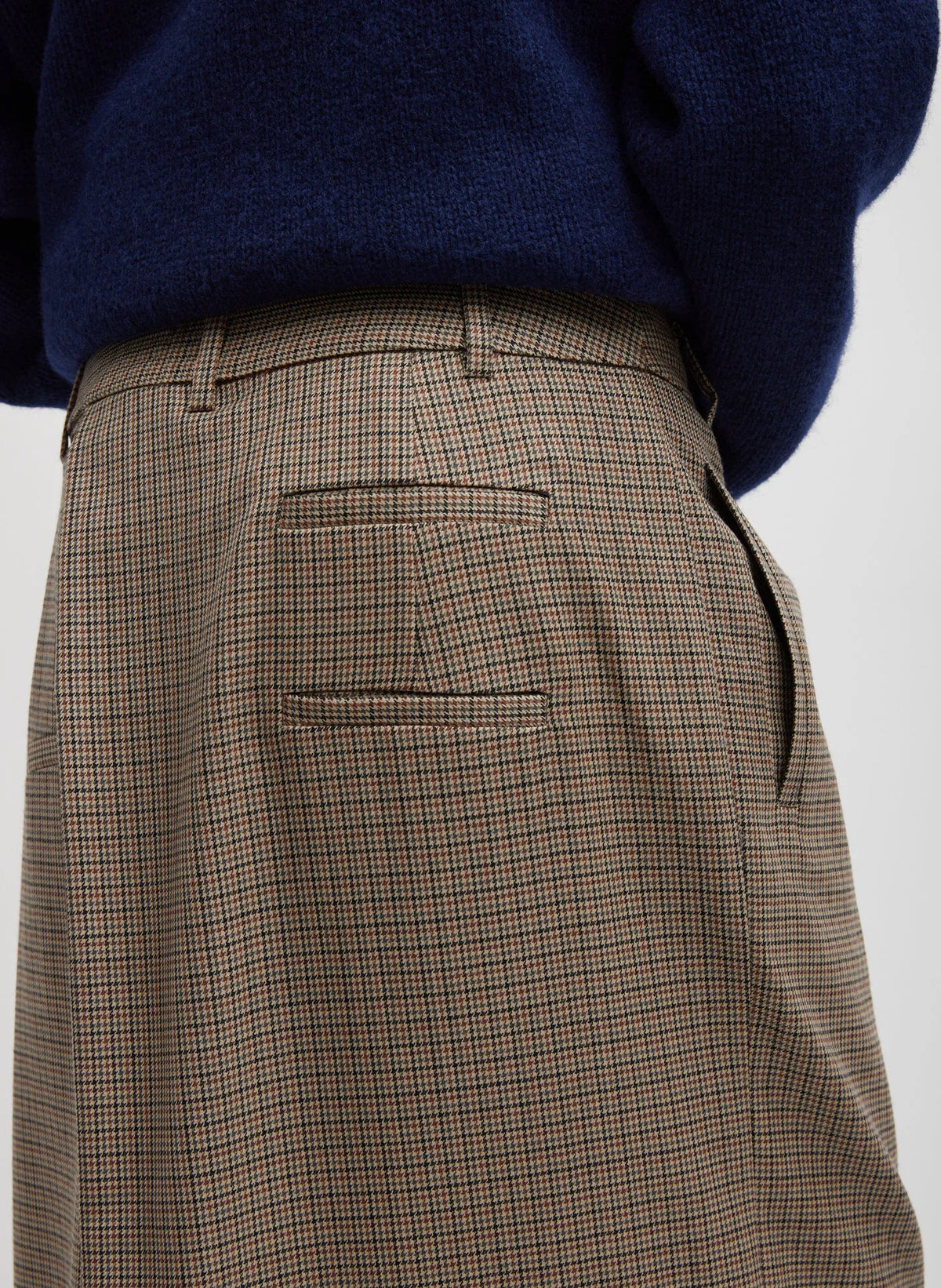 Thomas Menswear Check Wrap Culotte