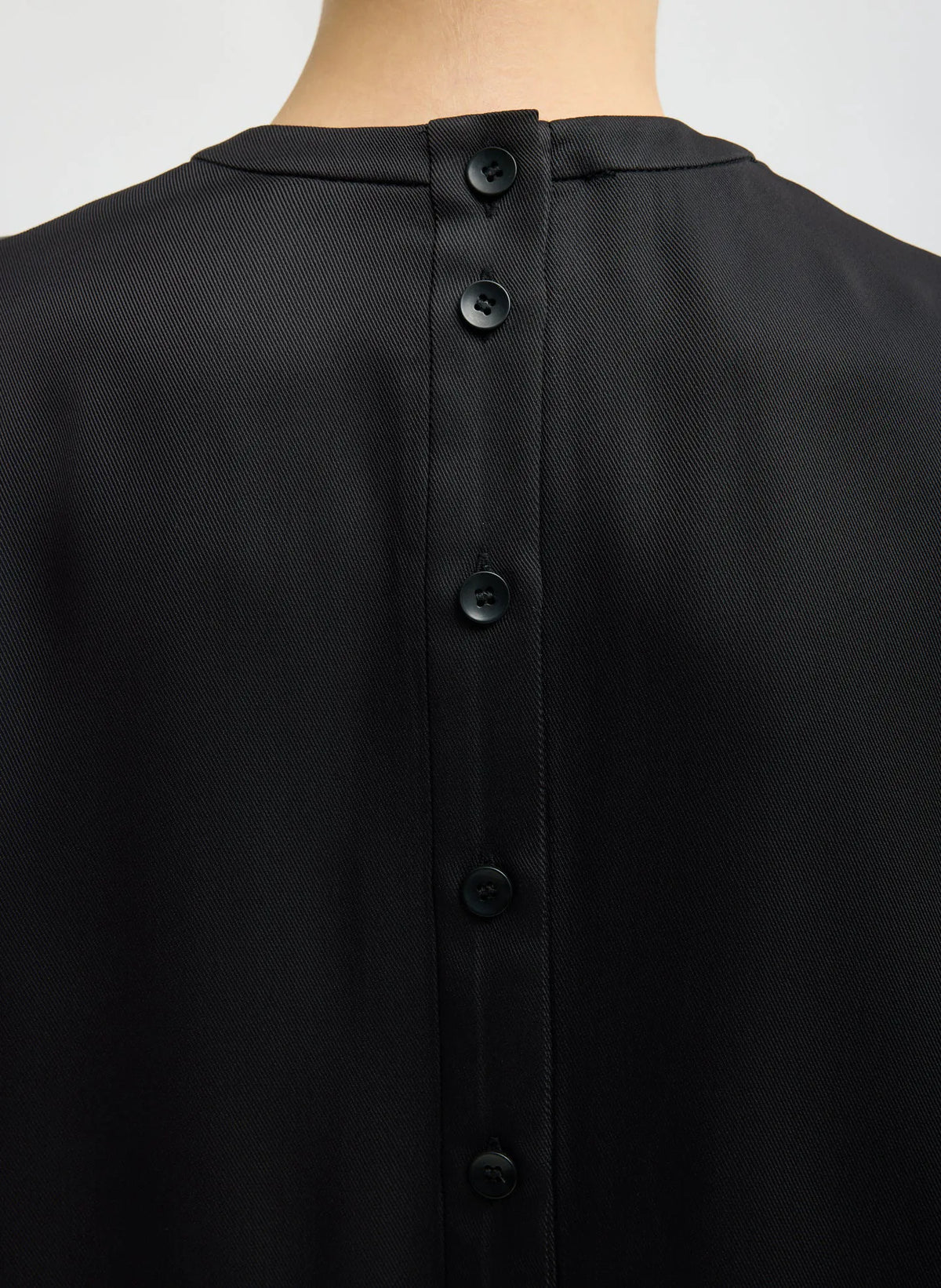 Eco Acetate Viscose Easy T-Shirt with Slit Detail