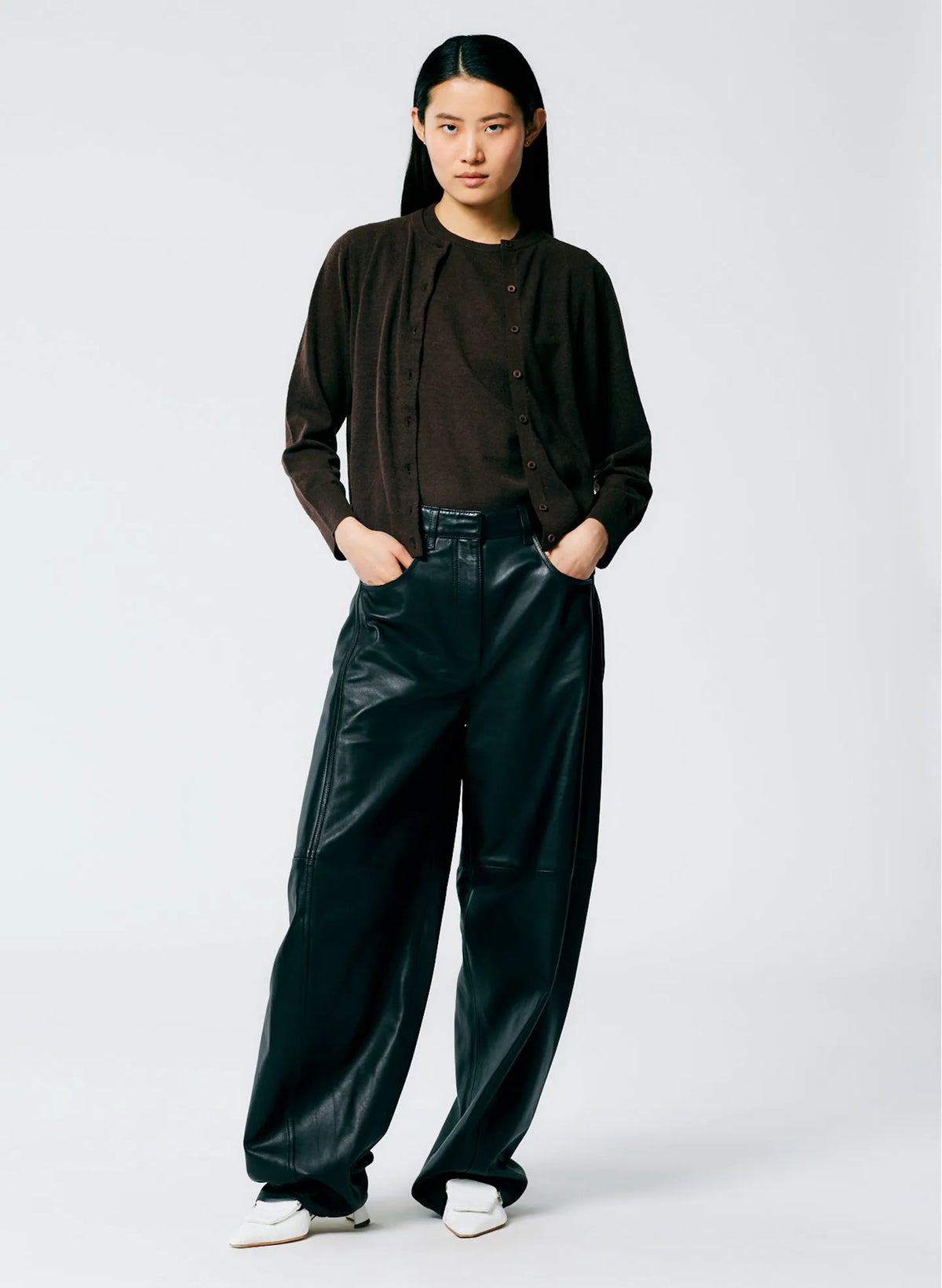Leather Sid Pant - Petite