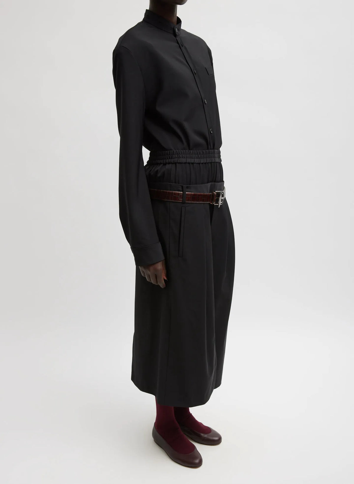 Recycled Tropical Wool Detached Shirt