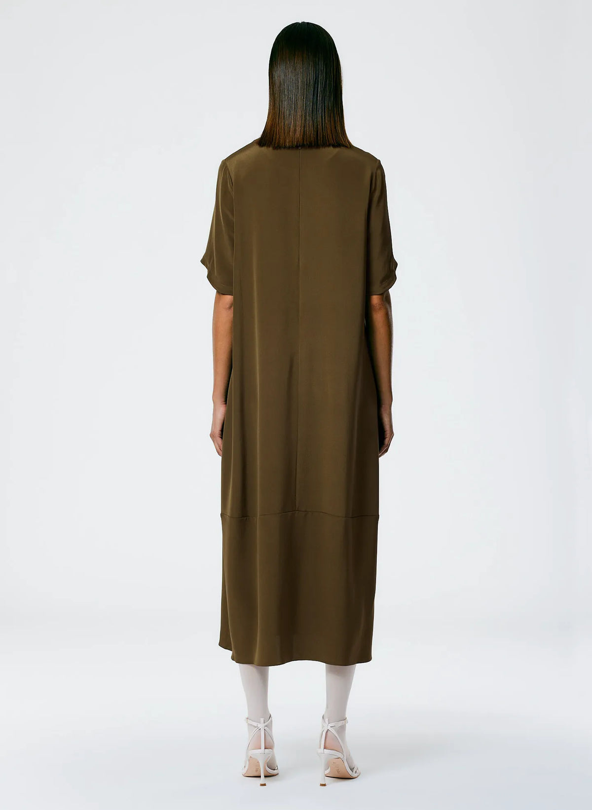 4 Ply Silk T-Shirt Dress