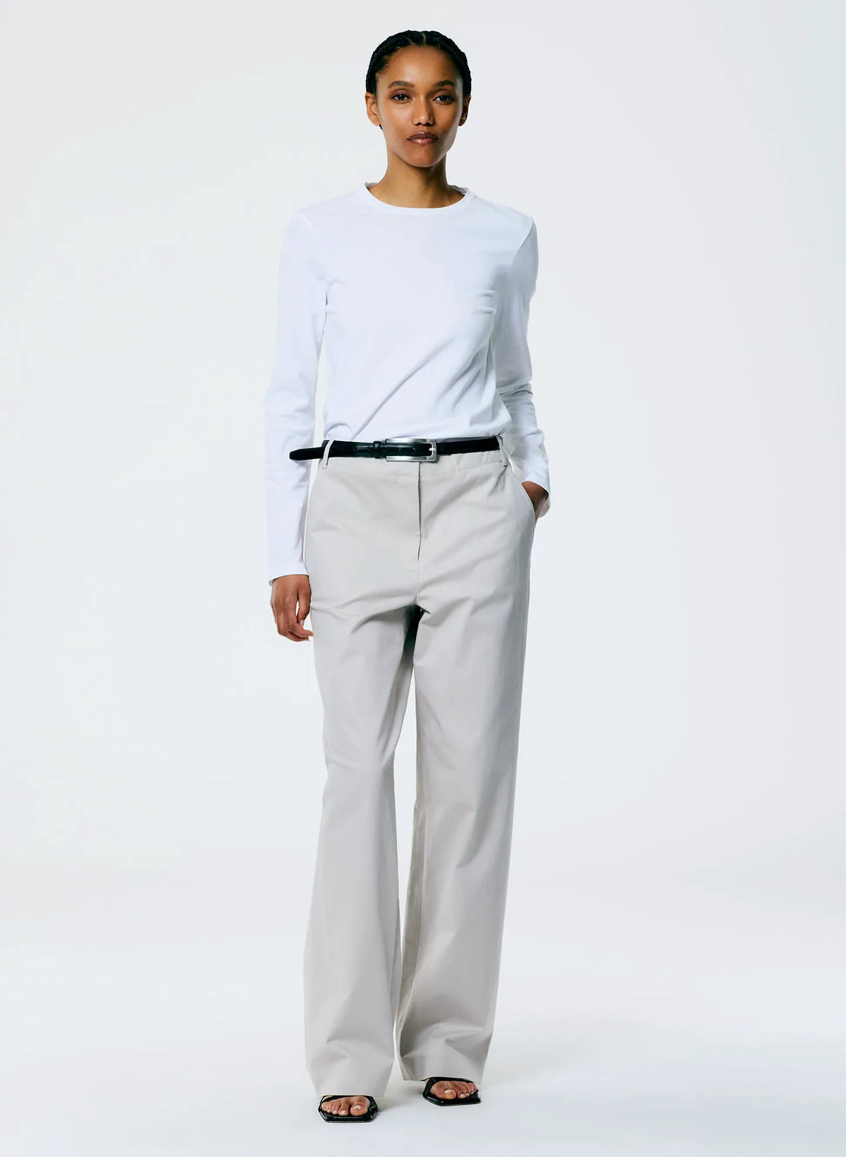Long Sleeve Fitted T-Shirt