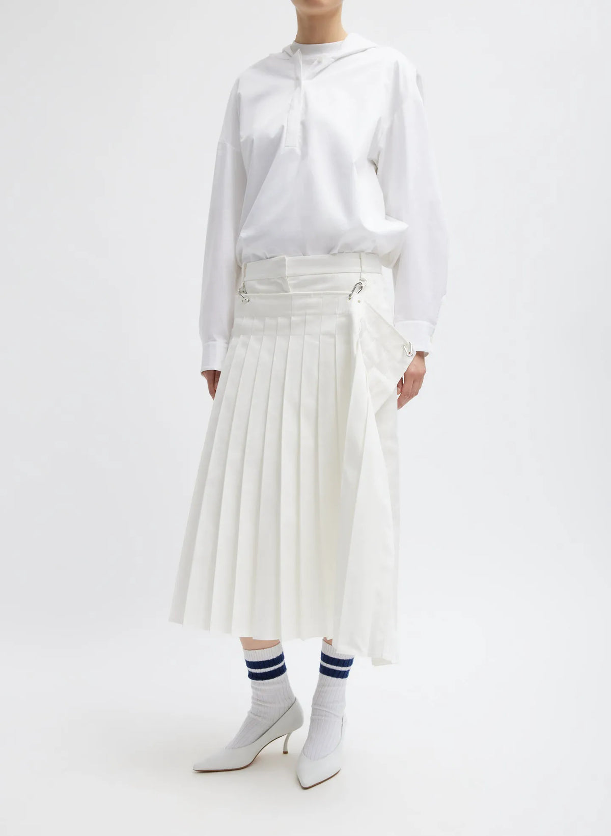Eco Poplin Hooded Shirt