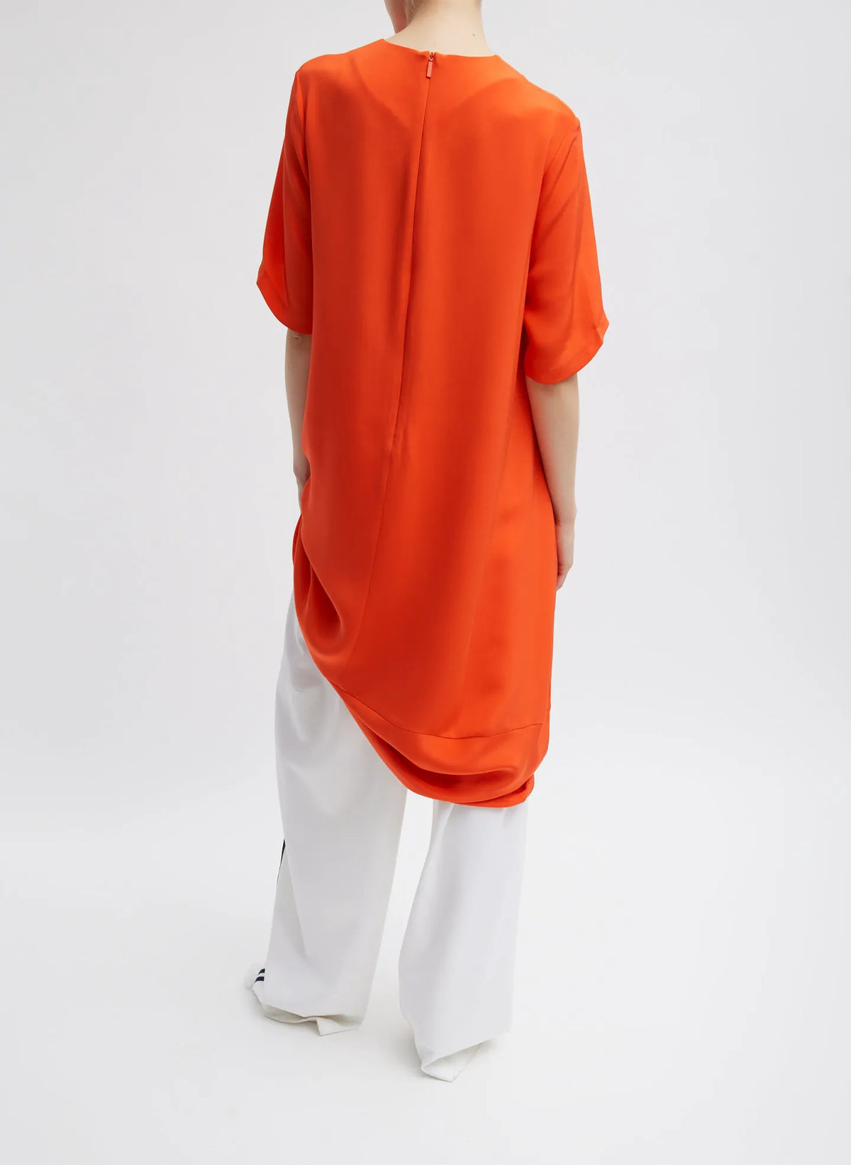 4-Ply Silk T-Shirt Dress
