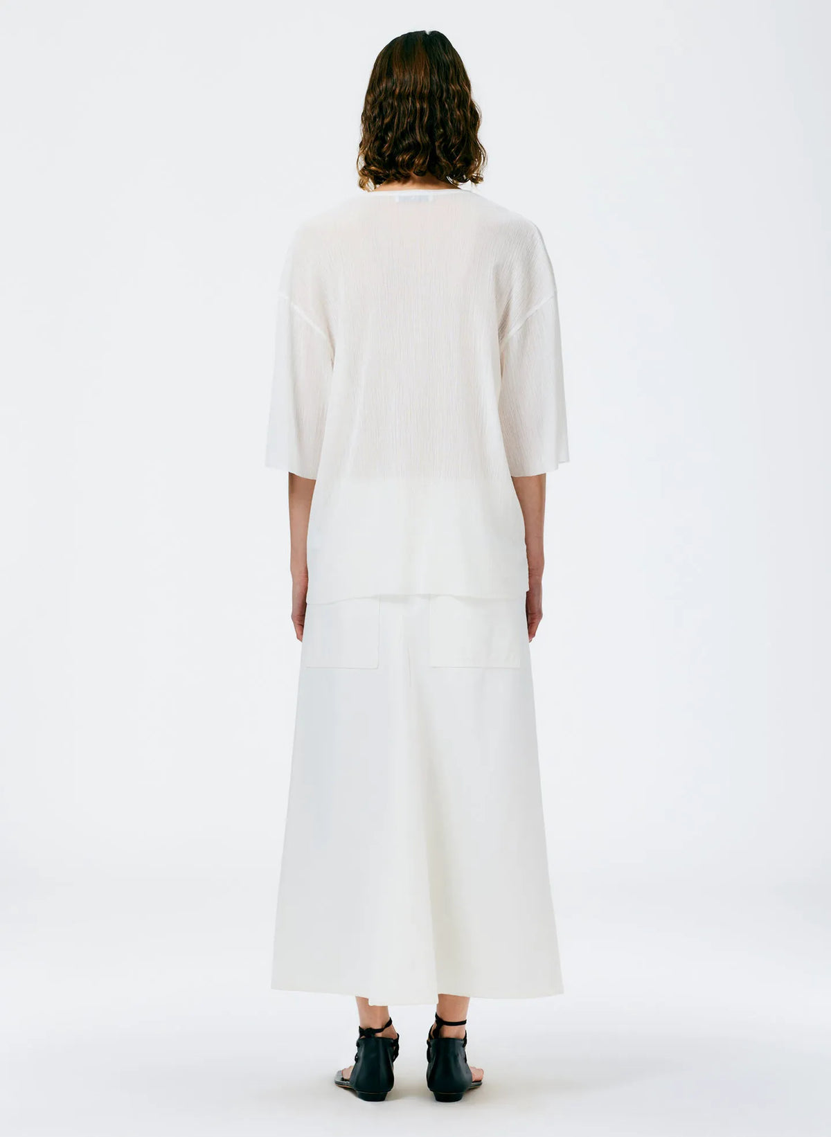 Crepe Gauze Easy T-Shirt