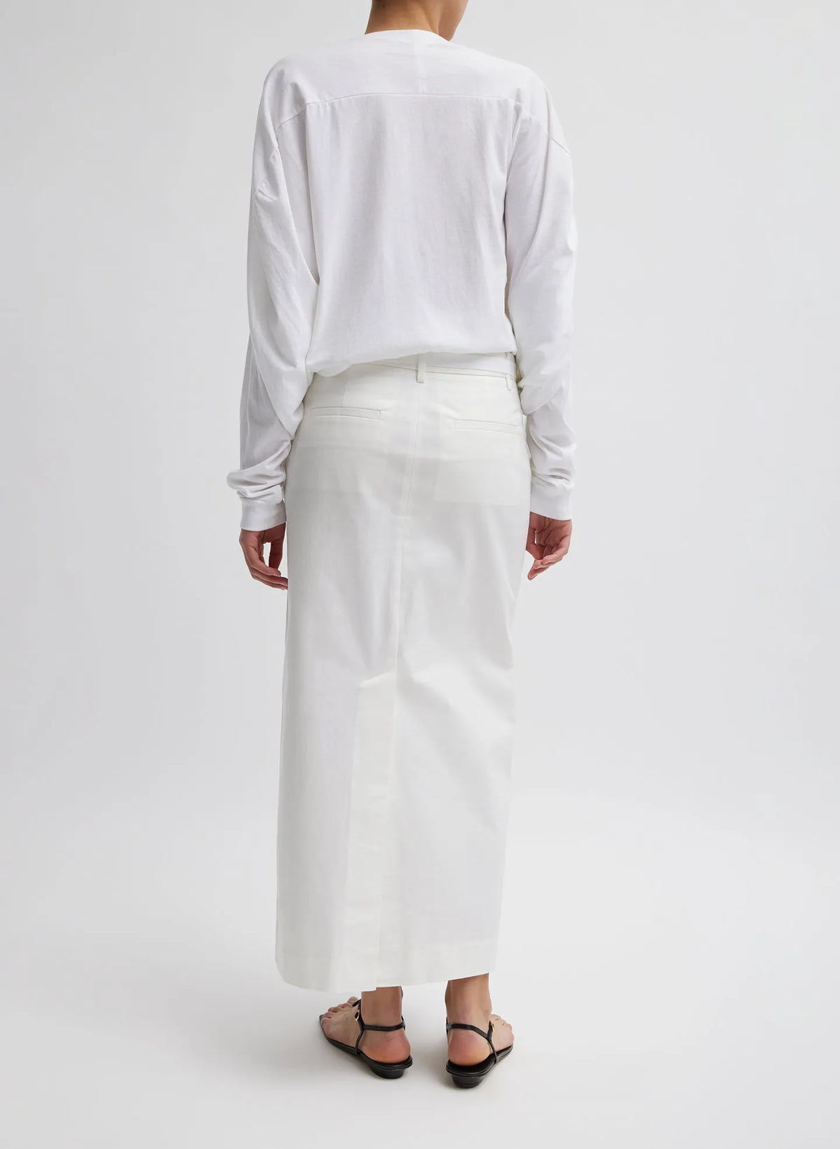 Chino Maxi Skirt