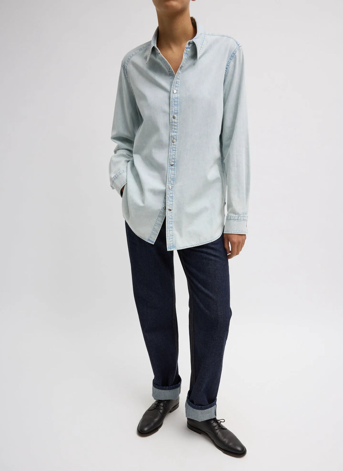 Charlie Men's Slim Denim Shirt