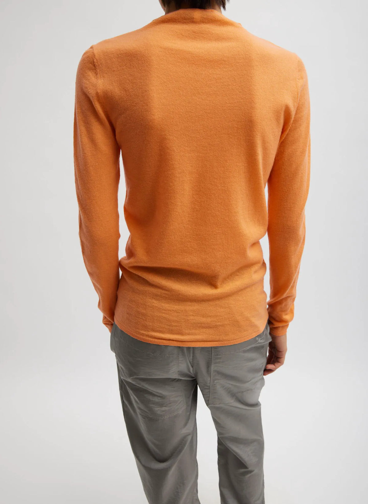 Skinlike Mercerized Wool Soft Sheer Pullover