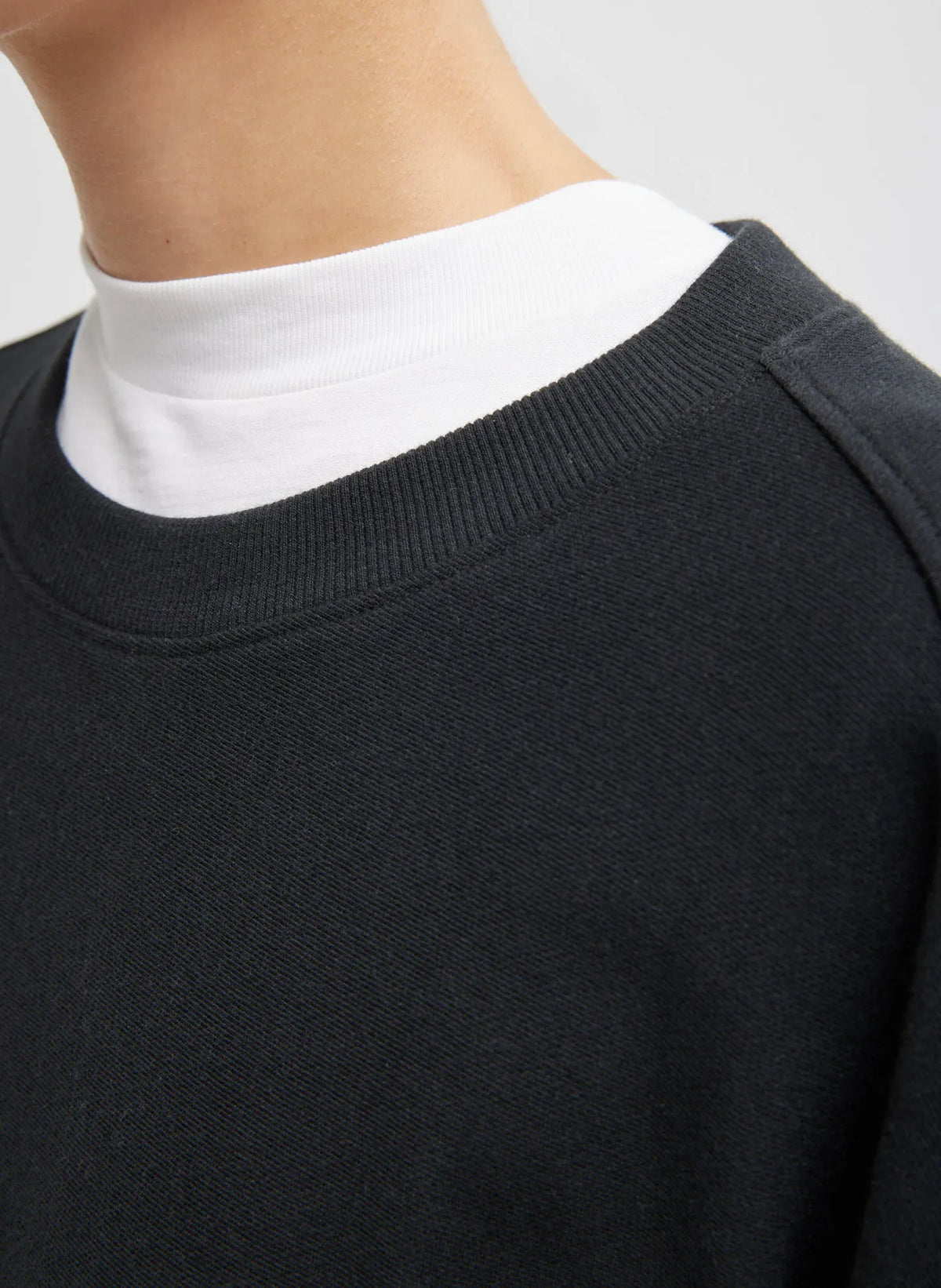 Light Weight Sweatshirting Crewneck Sweatshirt