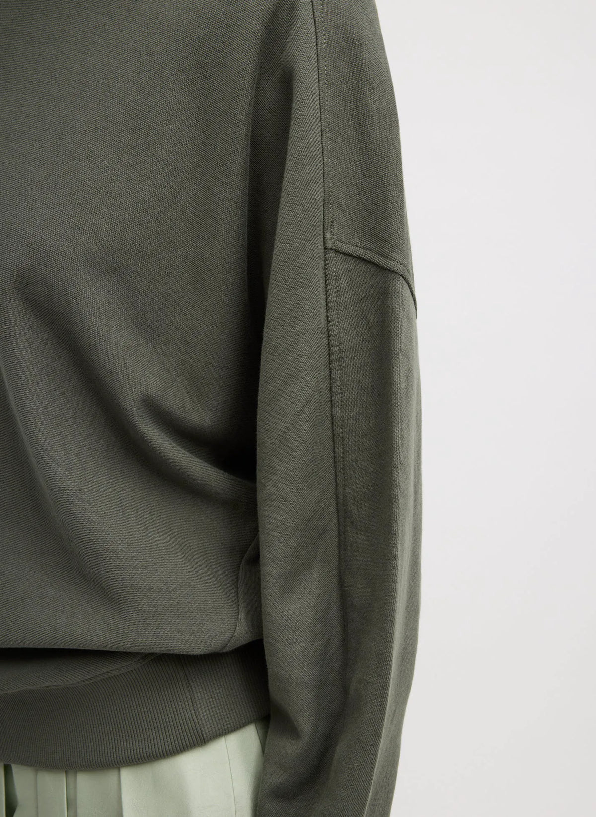 Light Weight Sweatshirting Crewneck Sweatshirt