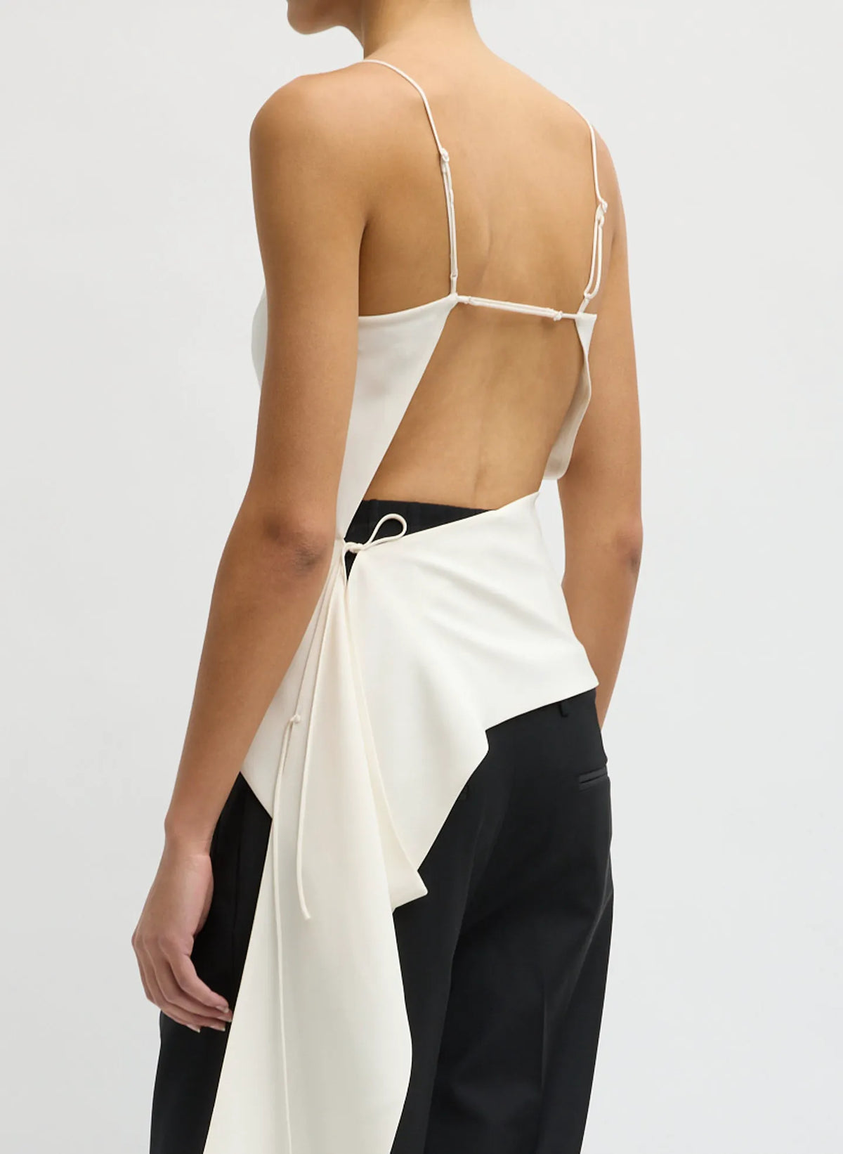 4-Ply Silk Side Drape Cami