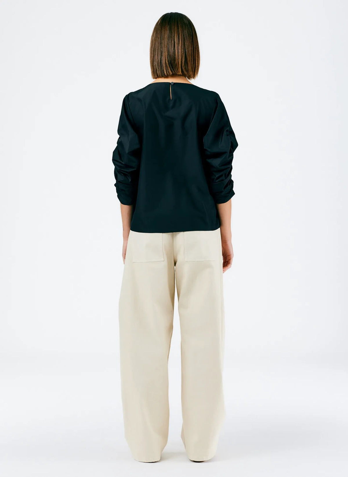 Garment Dyed Stretch Twill Sid Jean - Petite
