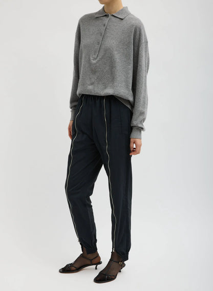Nylon Zipper Jogger