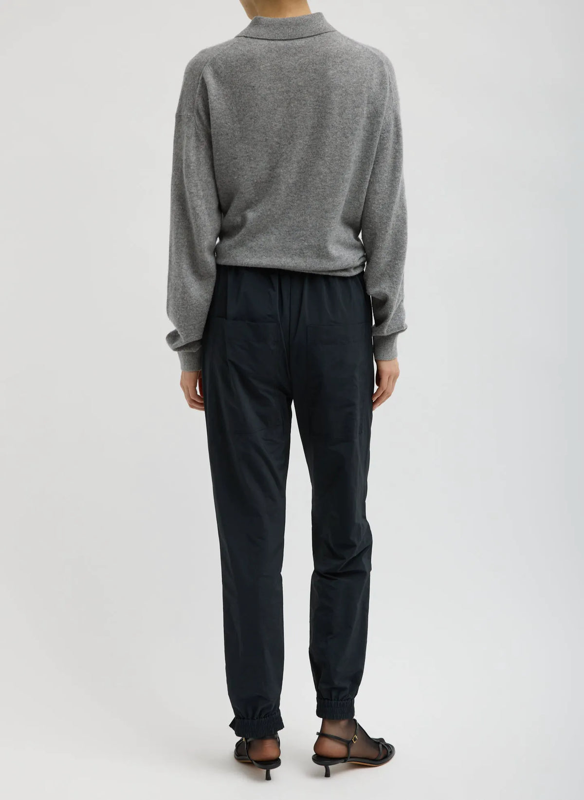 Nylon Zipper Jogger