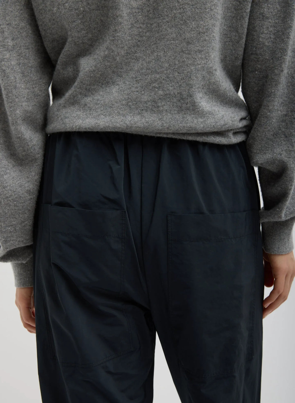 Nylon Zipper Jogger