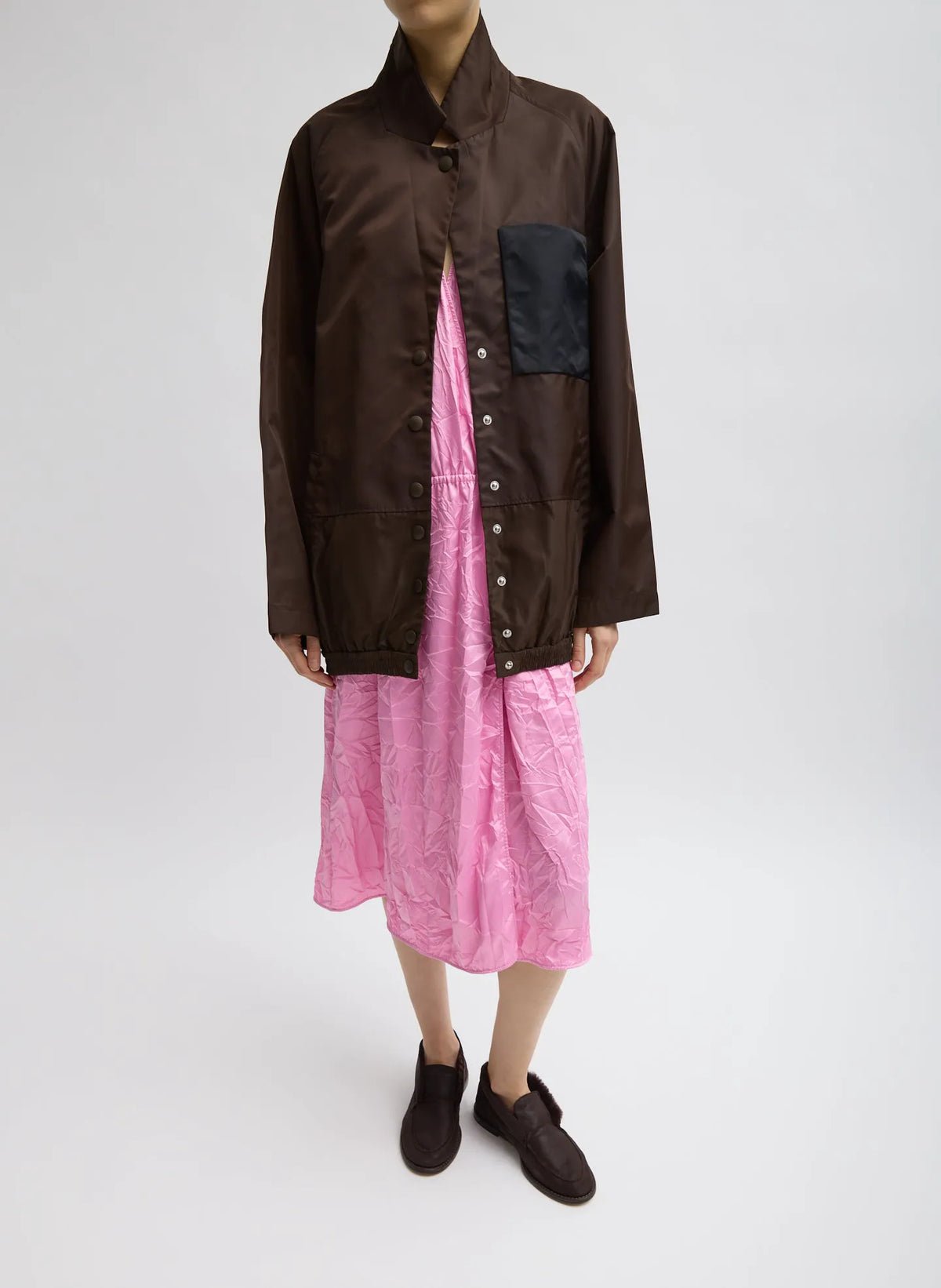 Eco Nylon Bomber Blazer