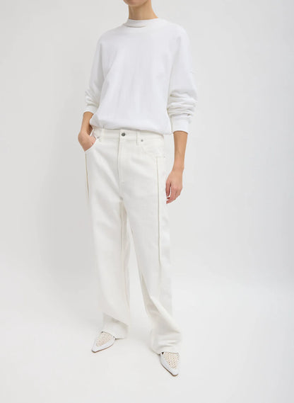 Spring Denim Tuck Jean