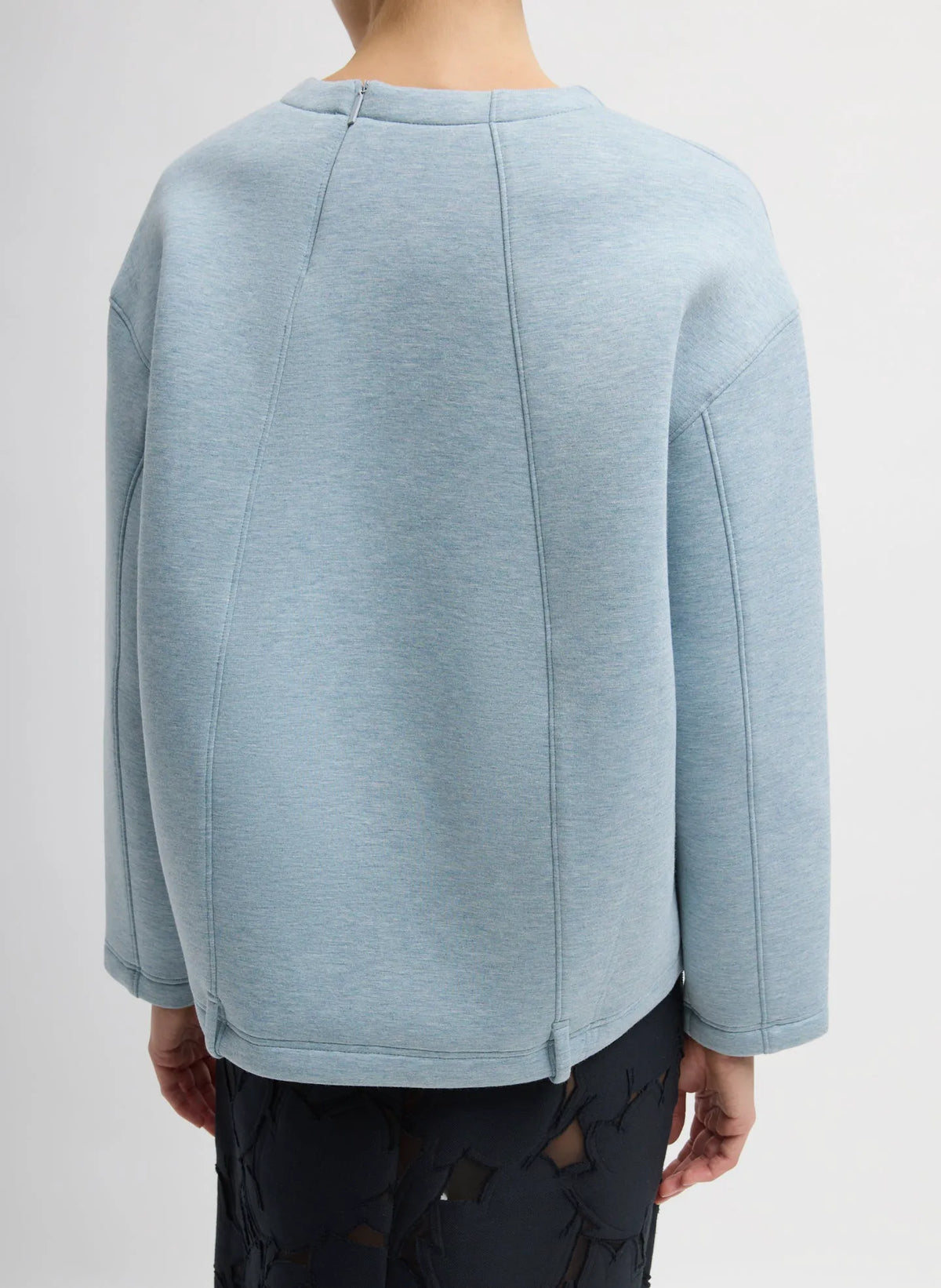 Bonded Viscose Easy V-Neck