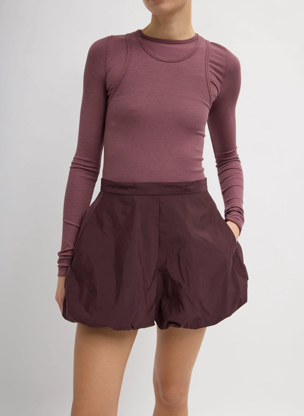 Nylon Bubble Short