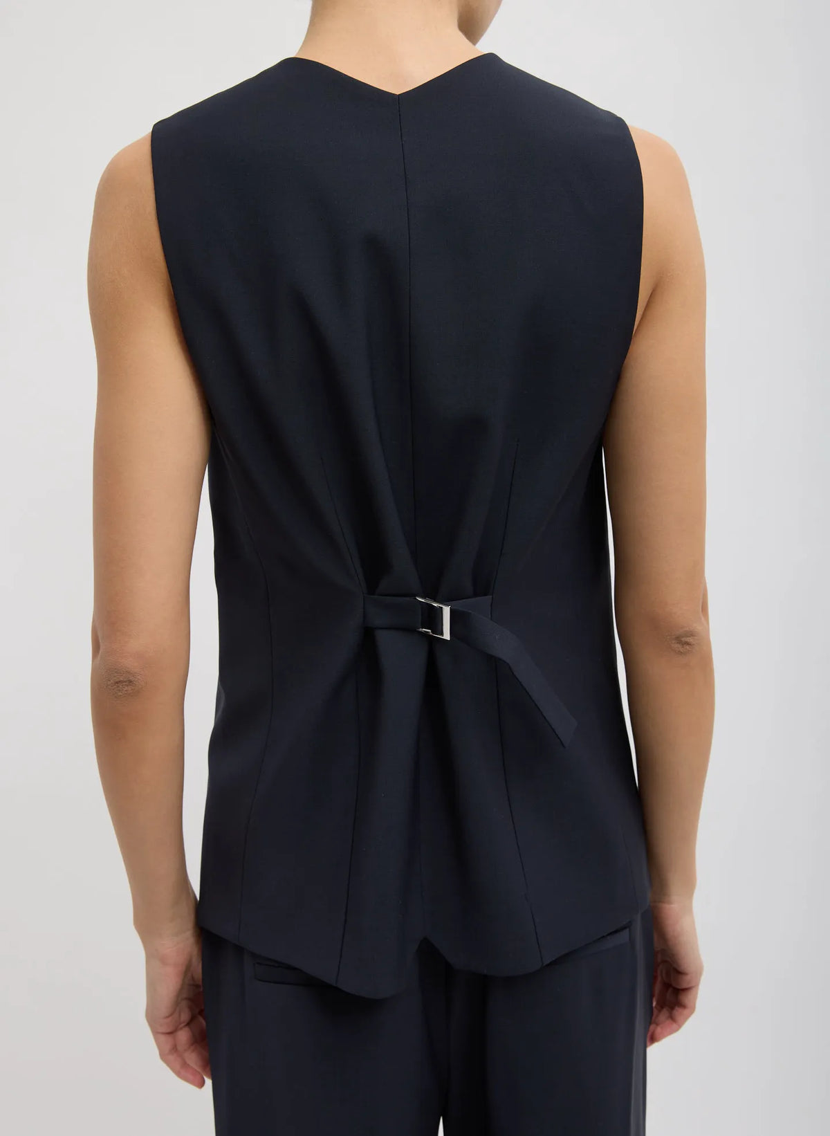 Tropical Wool Easy Vest
