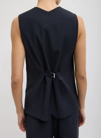 Tropical Wool Easy Vest