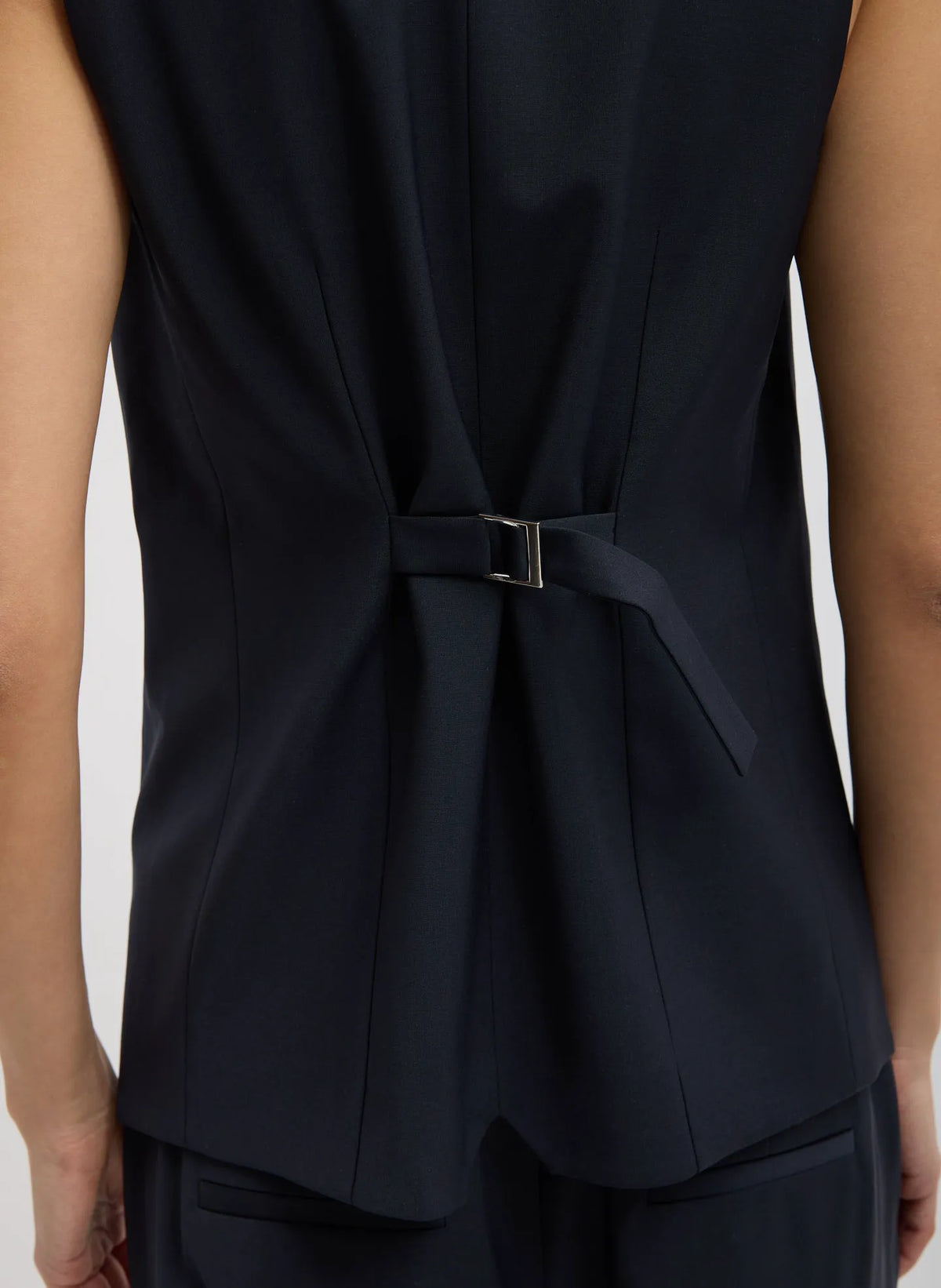 Tropical Wool Easy Vest