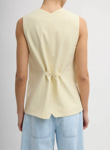 Tropical Wool Easy Vest
