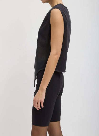 Crispy Sleeveless Sweater