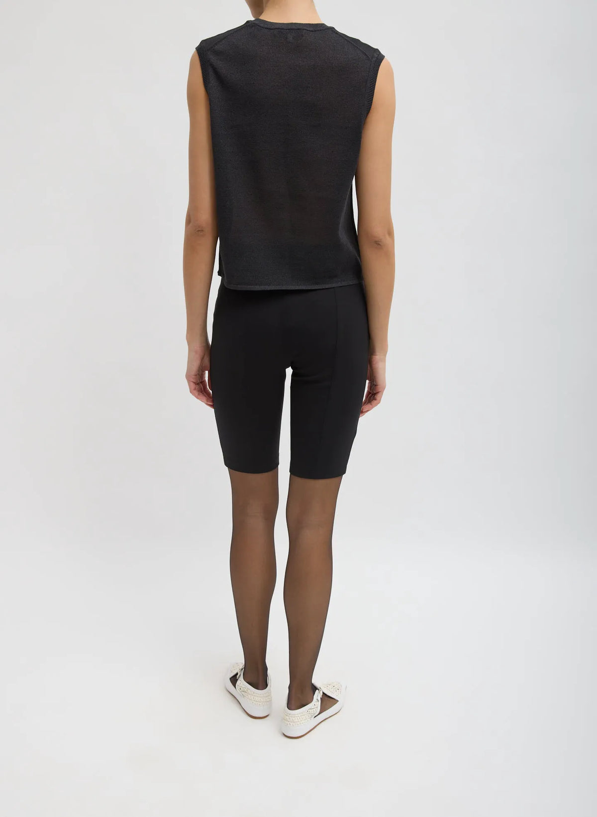 Crispy Sleeveless Sweater