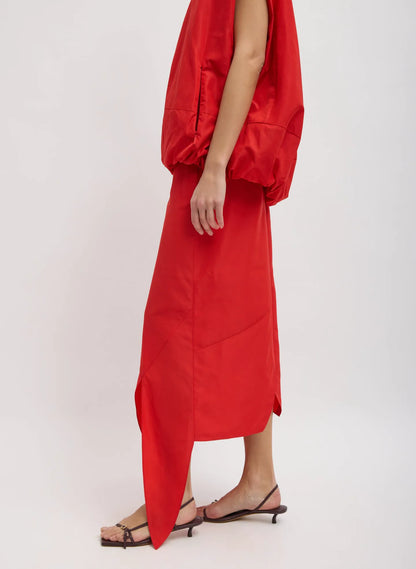 Italian Sporty Nylon Tie Skirt