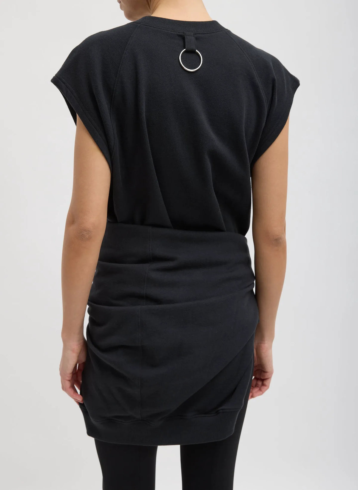 Light Weight Sweatshirting Sleeveless Easy Top