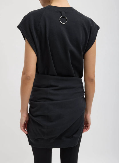 Light Weight Sweatshirting Sleeveless Easy Top