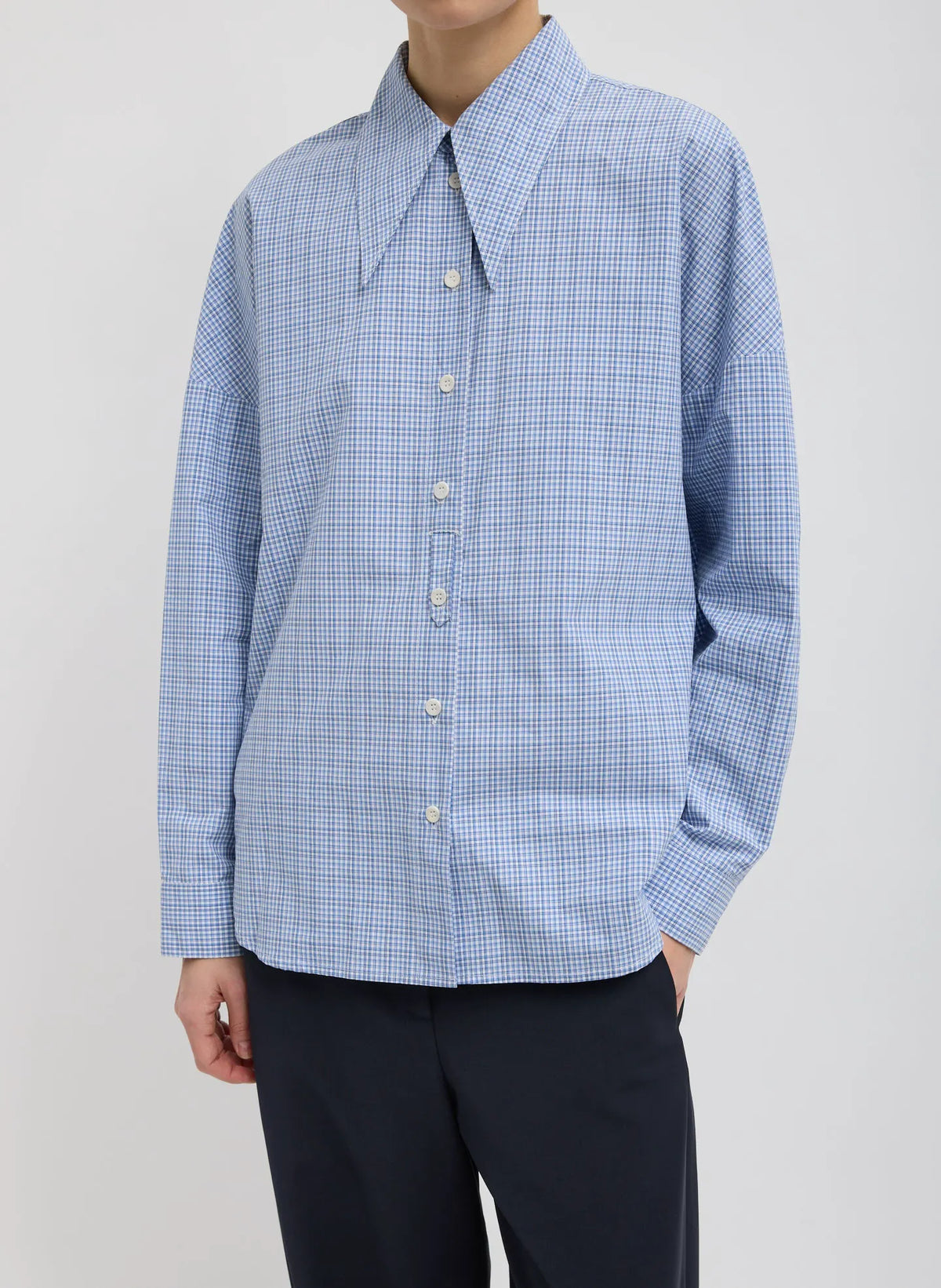 Franklin Oversized Shirt With Hem Detail