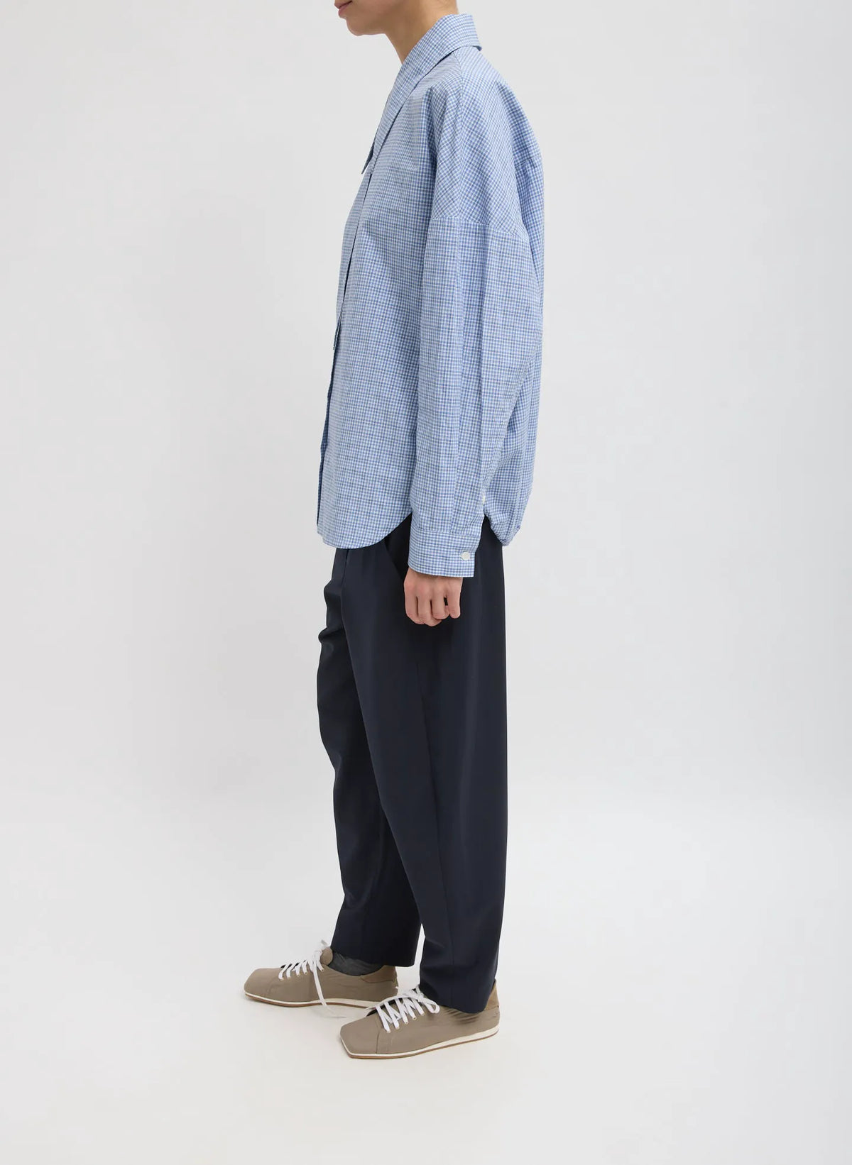 Franklin Oversized Shirt With Hem Detail