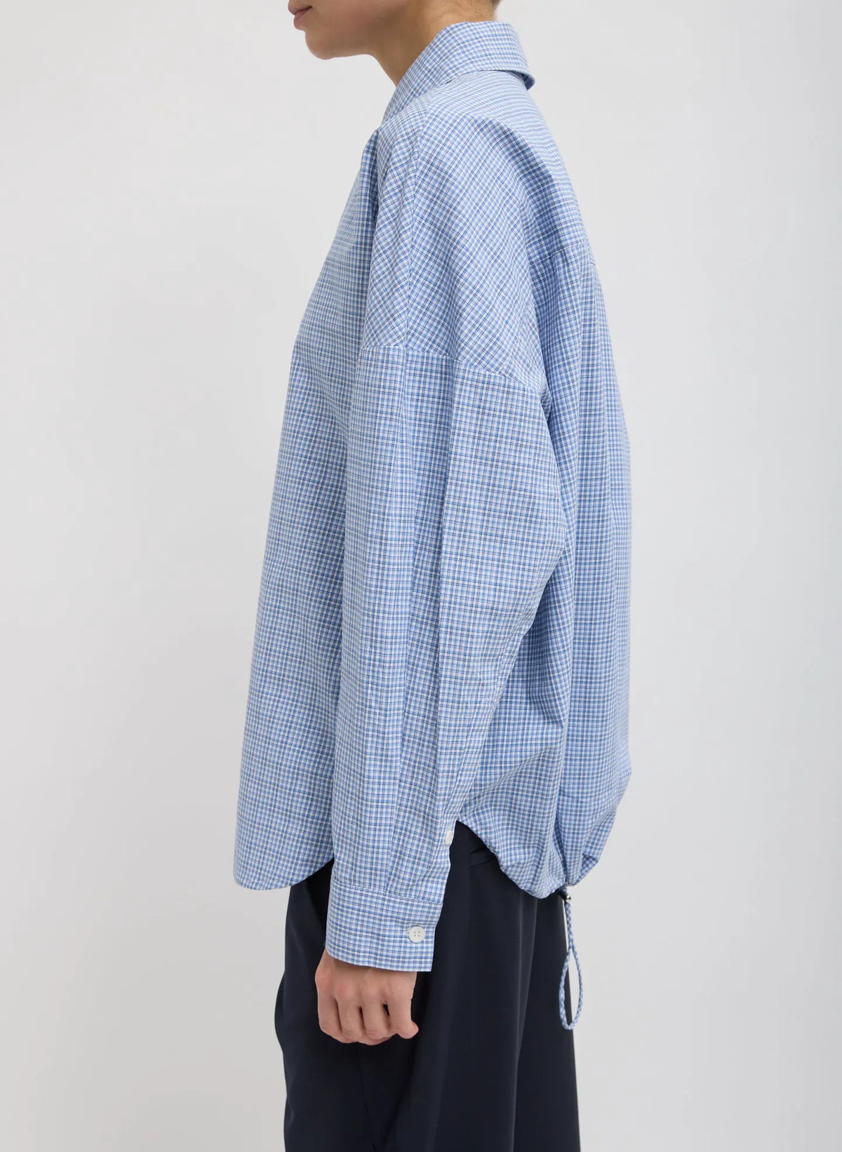 Franklin Oversized Shirt With Hem Detail