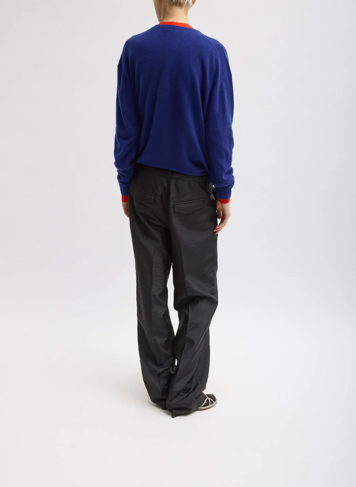 Washable Cashmere Easy V-Neck Sweater