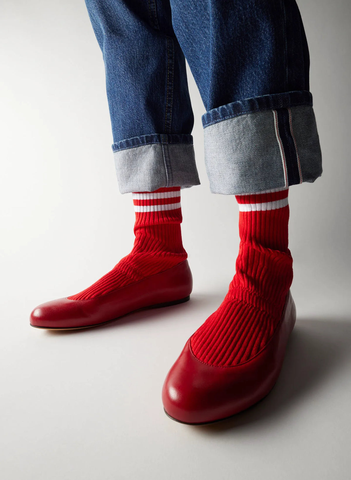 Slouchy Ribbed Borg