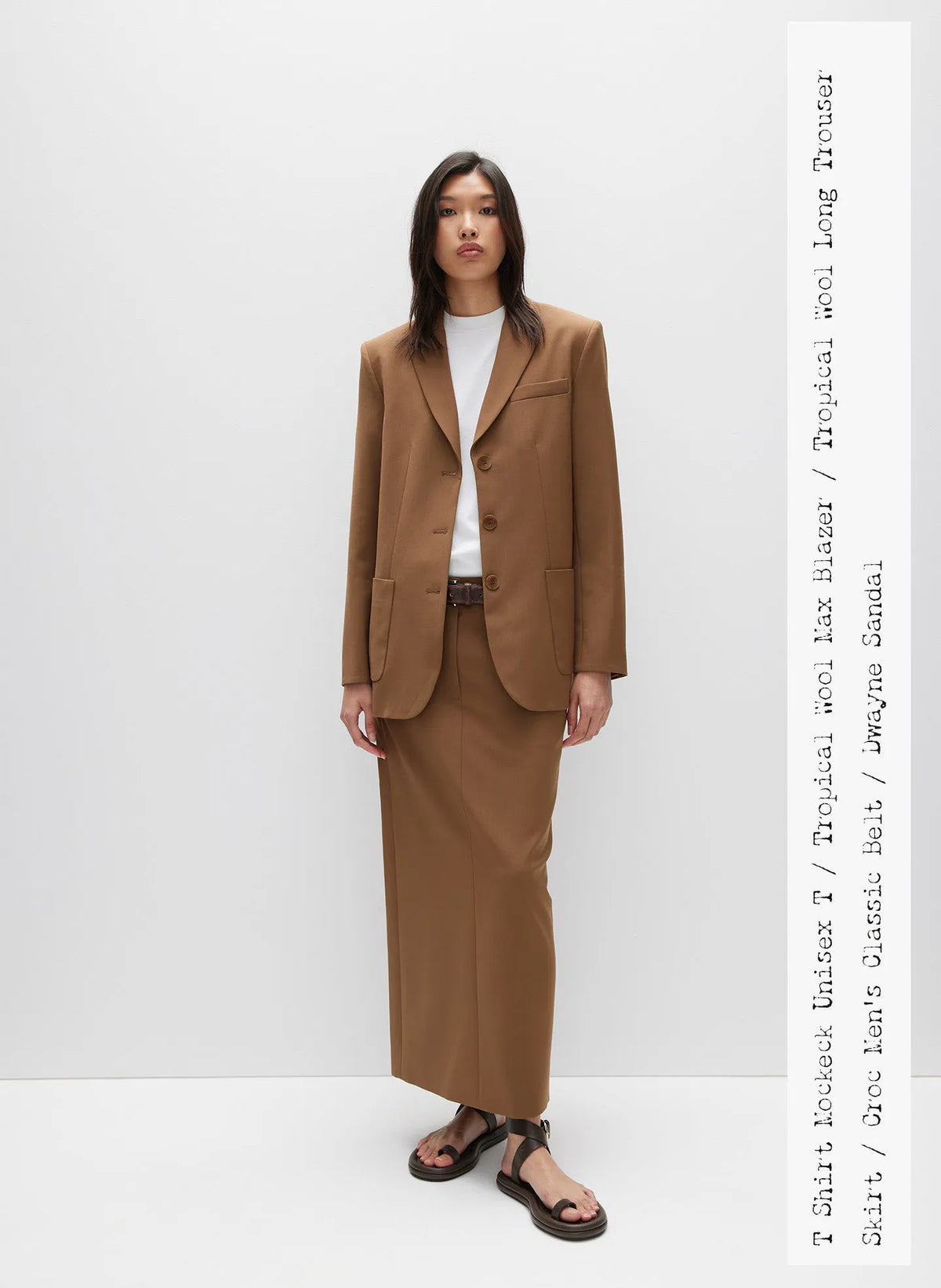 Tropical Wool Max Blazer