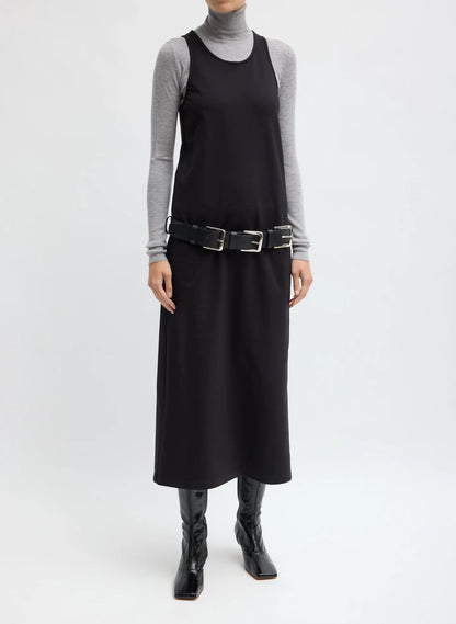 Compact Ultra Stretch Knit Sleeveless Dress