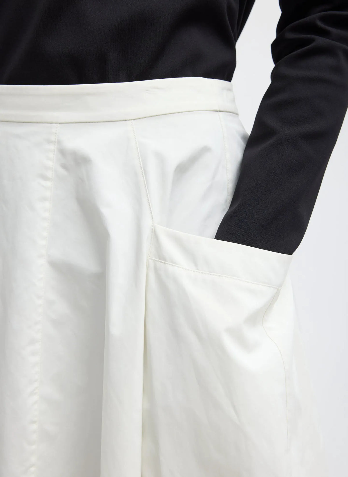 Nylon Lantern Skirt