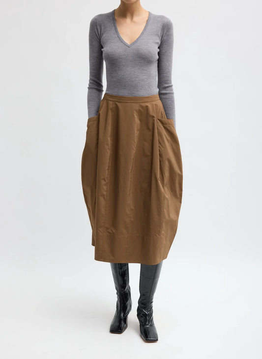Nylon Lantern Skirt