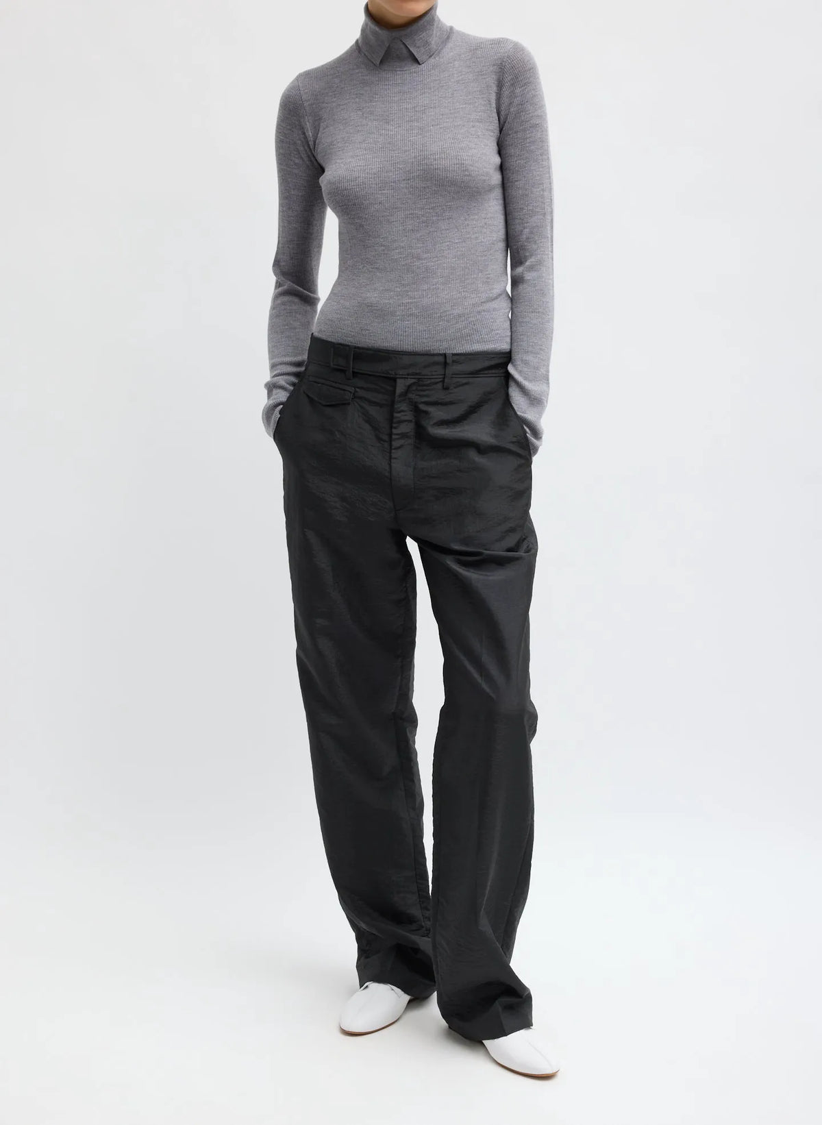 Crispy Nylon Rodney Trouser