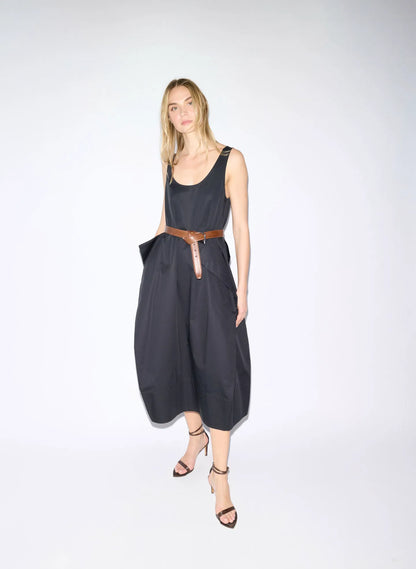 Eco Poplin Tank Dress
