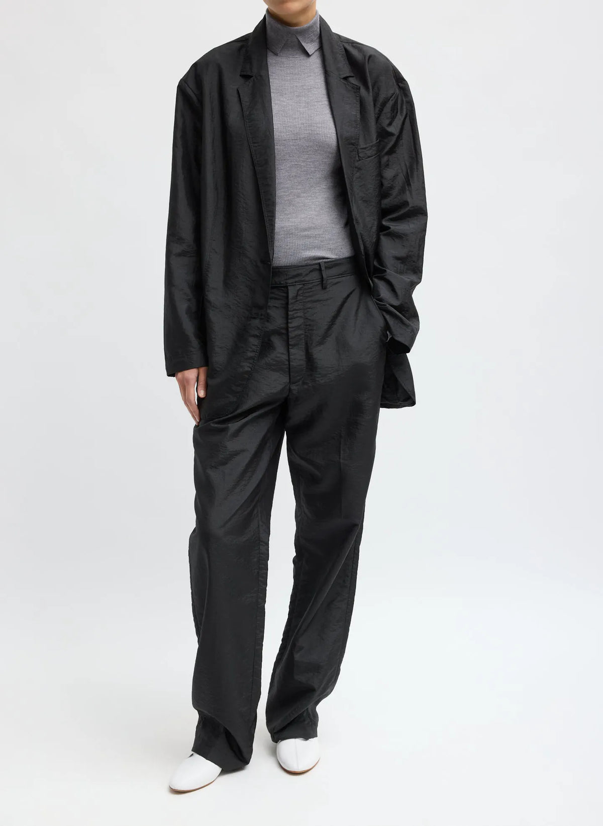 Crispy Nylon Liam Blazer