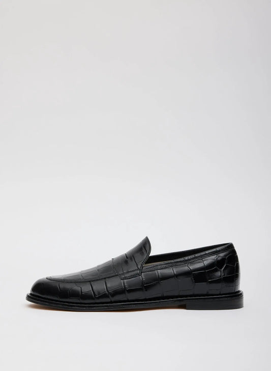 Herbert Crocodile Embossed Loafer