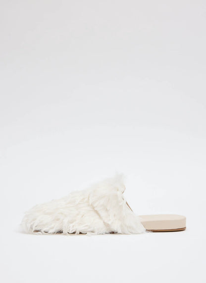 Faux Feather Granger Slide
